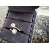 Exklusiver 18K Weissgold-Diamantring mit 2 Brillanten – 1.40 ct TW/VS – Schätzung vorhanden
