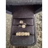 Exklusiver 18K Gold-Brillant-Alliancering