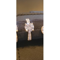 Exklusiver Naturdiamant-Ring mit 1.33 ct Brillant – 18K Gelbgold