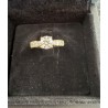 Eleganter 18K Naturdiamant-Ring mit 0.52ct & 0.43ct Brillanten – Feines Weiss / VS