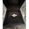 Eleganter 18K Naturdiamant-Ring mit 0.52ct & 0.43ct Brillanten – Feines Weiss / VS
