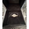 Eleganter 18K Naturdiamant-Ring mit 0.52ct & 0.43ct Brillanten – Feines Weiss / VS