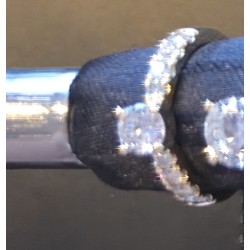 Eleganter 18K Naturdiamant-Ring mit 0.52ct & 0.43ct Brillanten – Feines Weiss / VS