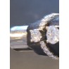 Eleganter 18K Naturdiamant-Ring mit 0.52ct & 0.43ct Brillanten – Feines Weiss / VS