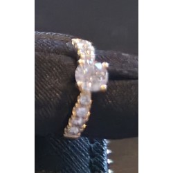 Hochwertiger 18K Naturdiamant-Ring mit 0.79ct & 0.43ct Brillanten – Feines Weiss / VS