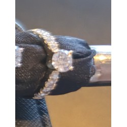 Hochwertiger 18K Naturdiamant-Ring mit 0.79ct & 0.43ct Brillanten – Feines Weiss / VS
