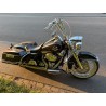 Harley-Davidson Road King – edler Custom-Bagger in Schwarz/Chrom