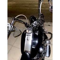 Harley-Davidson Road King – edler Custom-Bagger in Schwarz/Chrom