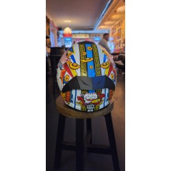 🔥 EXKLUSIVER INTEGRALHELM – JAPANISCHER STIL – ABSOLUTES EINZELSTÜCK 🔥