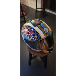 🔥 EXKLUSIVER INTEGRALHELM – JAPANISCHER STIL – ABSOLUTES EINZELSTÜCK 🔥
