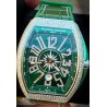 💎 FRANCK MULLER VANGUARD YACHTING – GRÜNES LUXUS-STATEMENT MIT DIAMANTBESATZ 💎