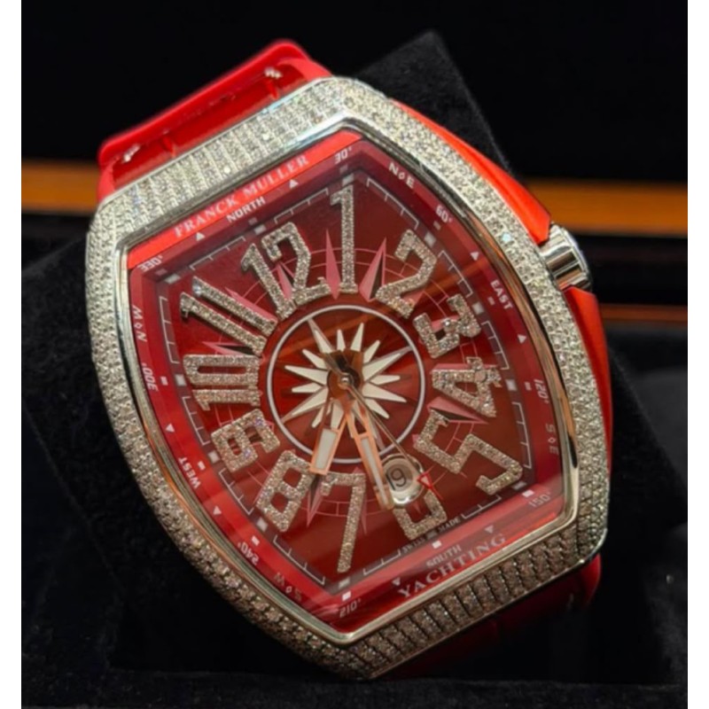 🔥 FRANCK MULLER VANGUARD YACHTING – SPEKTAKULÄRES LUXUS-STATEMENT IN ROT 🔥